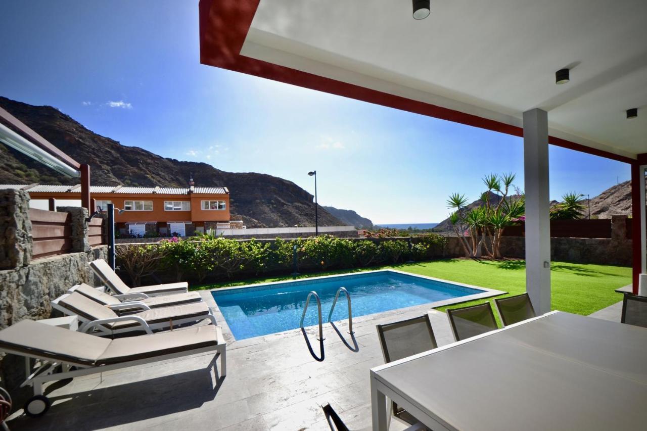 Villa Katarina In Beautiful Tauro With Private Heated Swimming Pool Taurito Exterior foto